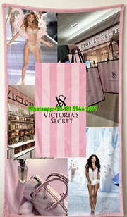 Victoria's Secret Fashion Show Flannel Sofa Throw Blanket V226